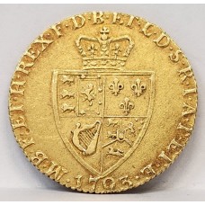 GREAT BRITAIN UK 1793 . PROCLAMATION . GOLD COIN
